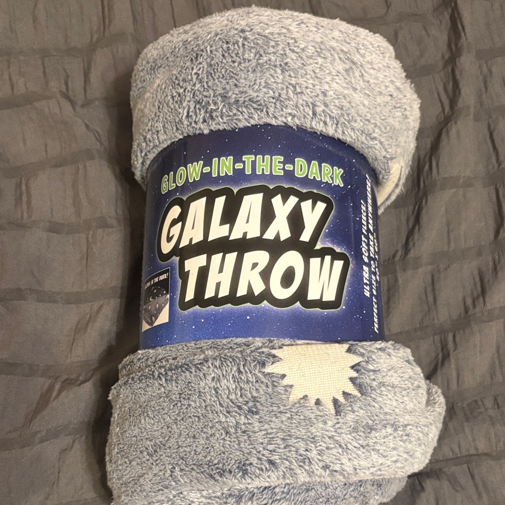 Brand new Glow In The Dark Throw!